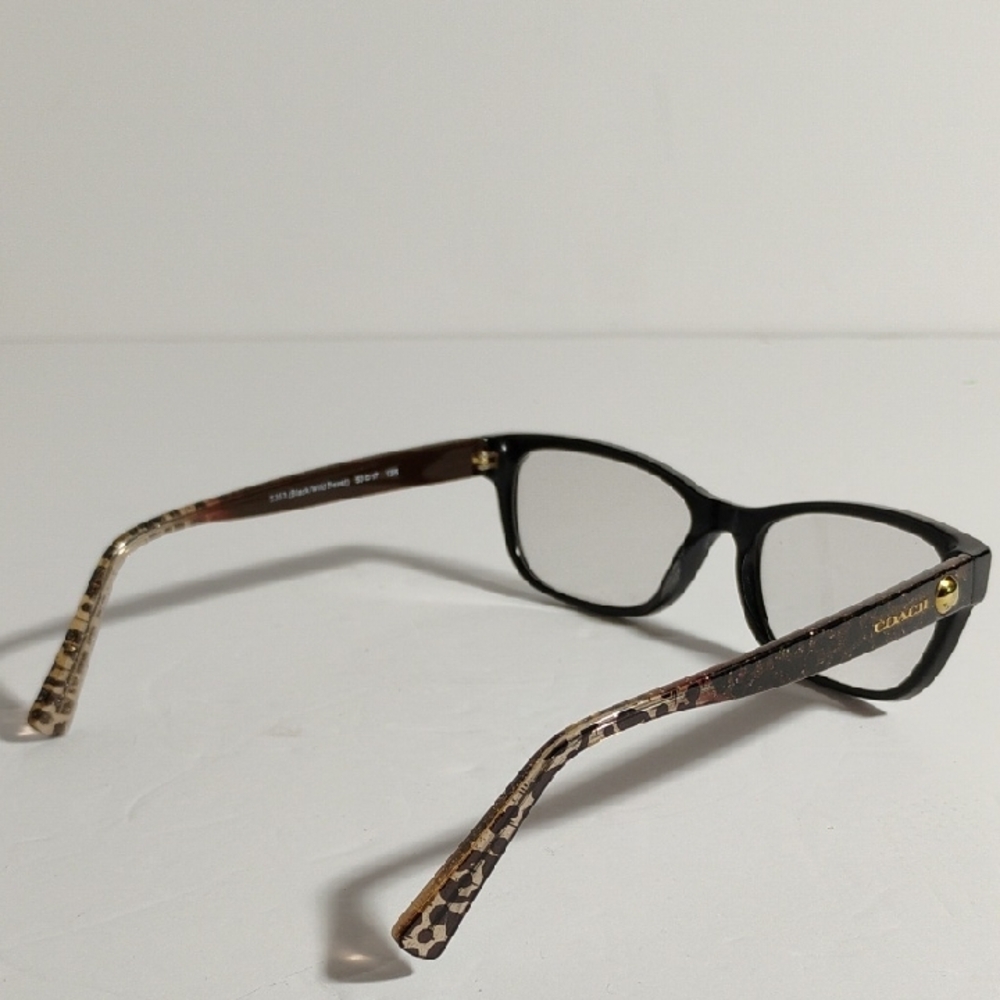 Coach 5353 Black Wild Beast Eyeglasses Frames Only HC 6082 Woman's - Picture 4 of 12